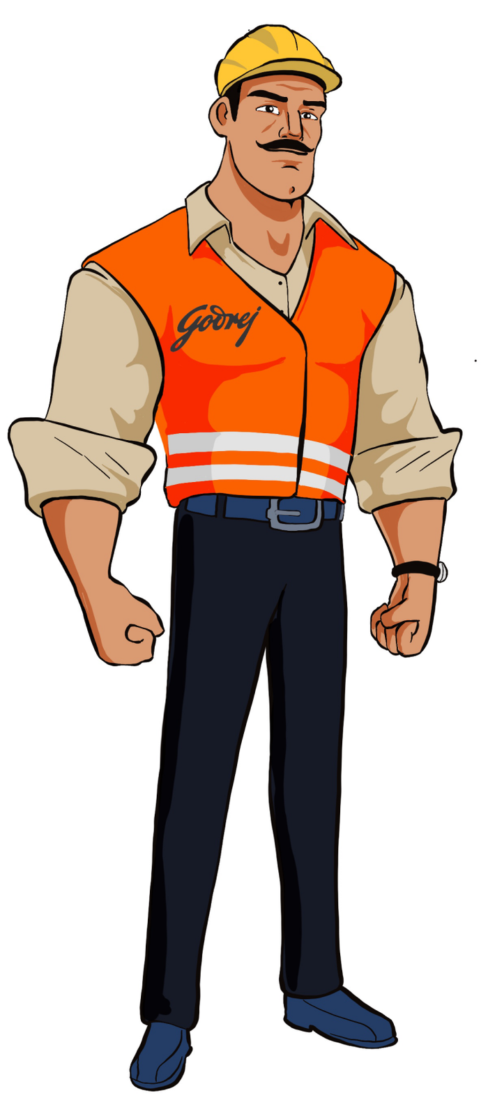 Revised draft of Mr. TUFF with the goggles and ear protection removed